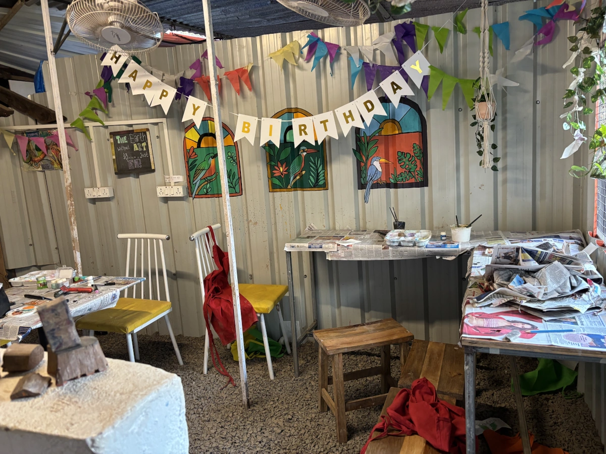 Arty parties and family workshops